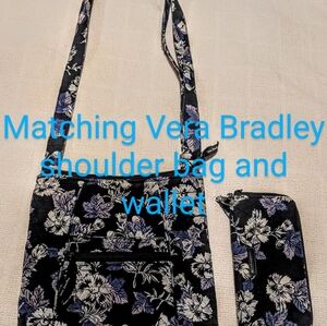 Vera Bradley shoulder bag and wallet